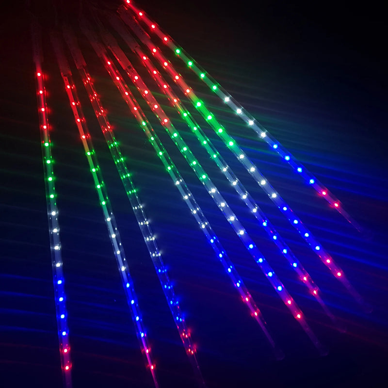 Cascata de Natal LED com 8 Tubos