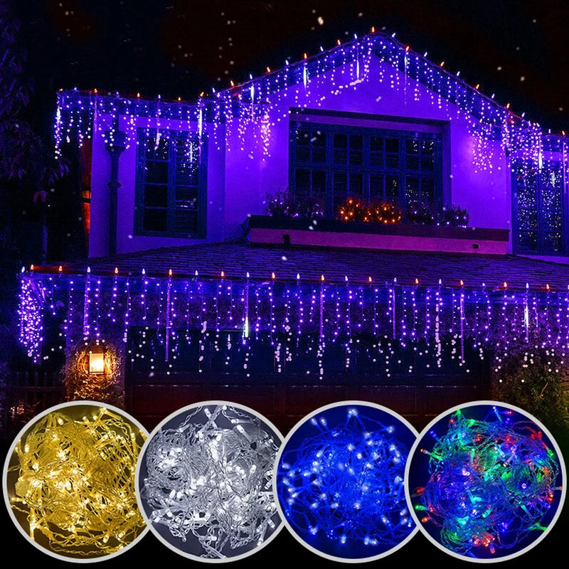 Cascata de Natal 10 Metros com 400 LEDs