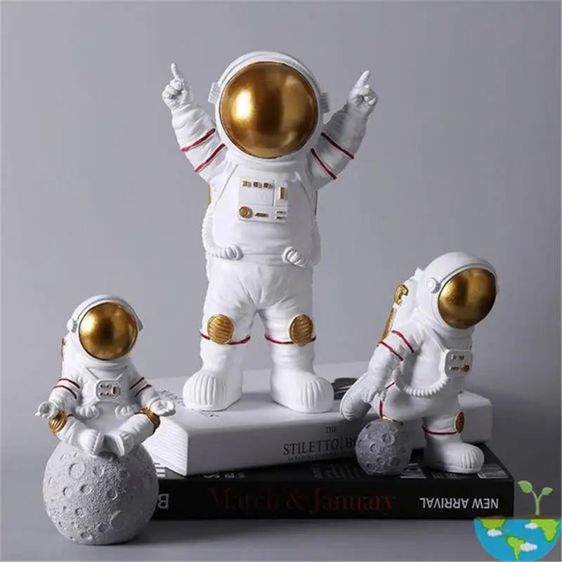 Estátua Astronautas em Resina