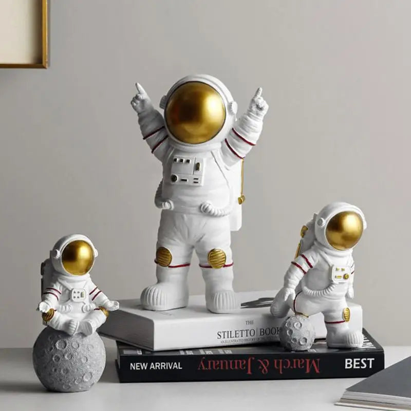 Estátua Astronautas em Resina