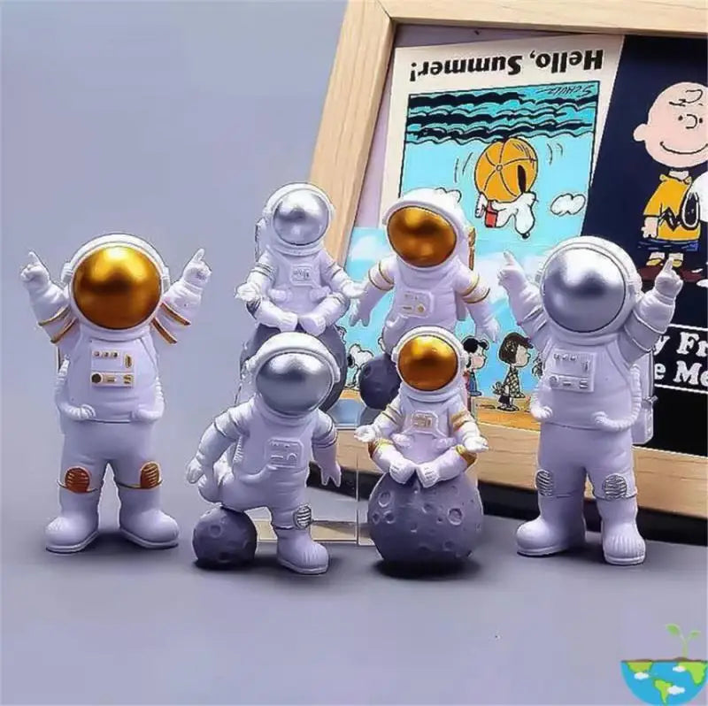 Estátua Astronautas em Resina