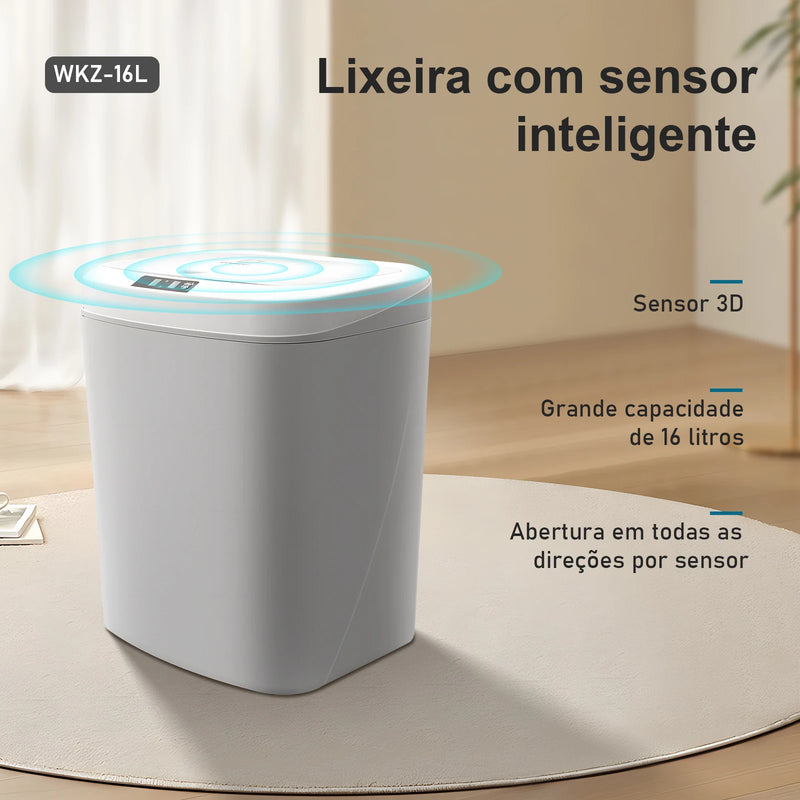 Lixeira Inteligente com Sensor