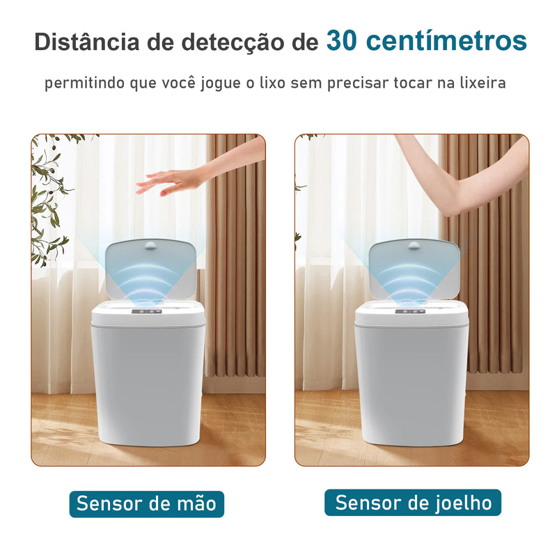 Lixeira Inteligente com Sensor