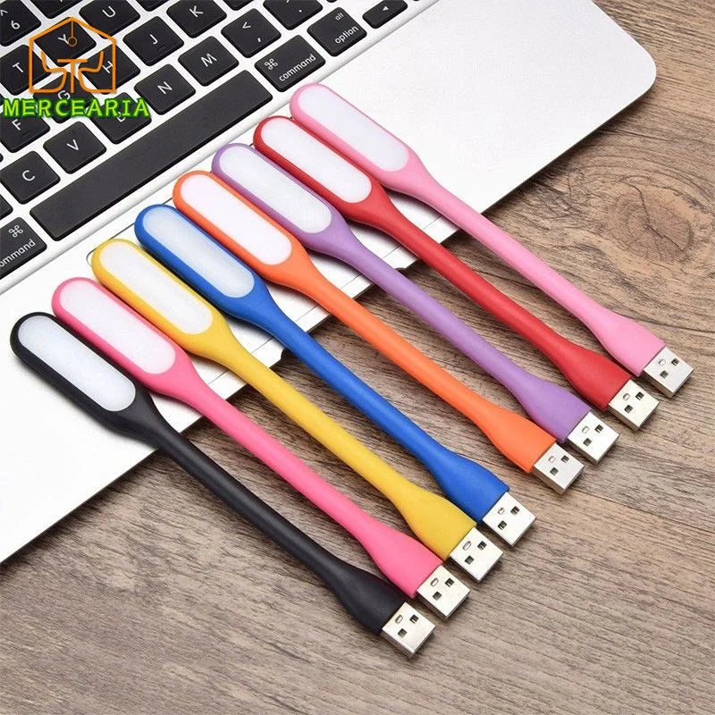 Mini Lâmpada LED USB Flexível para Leitura