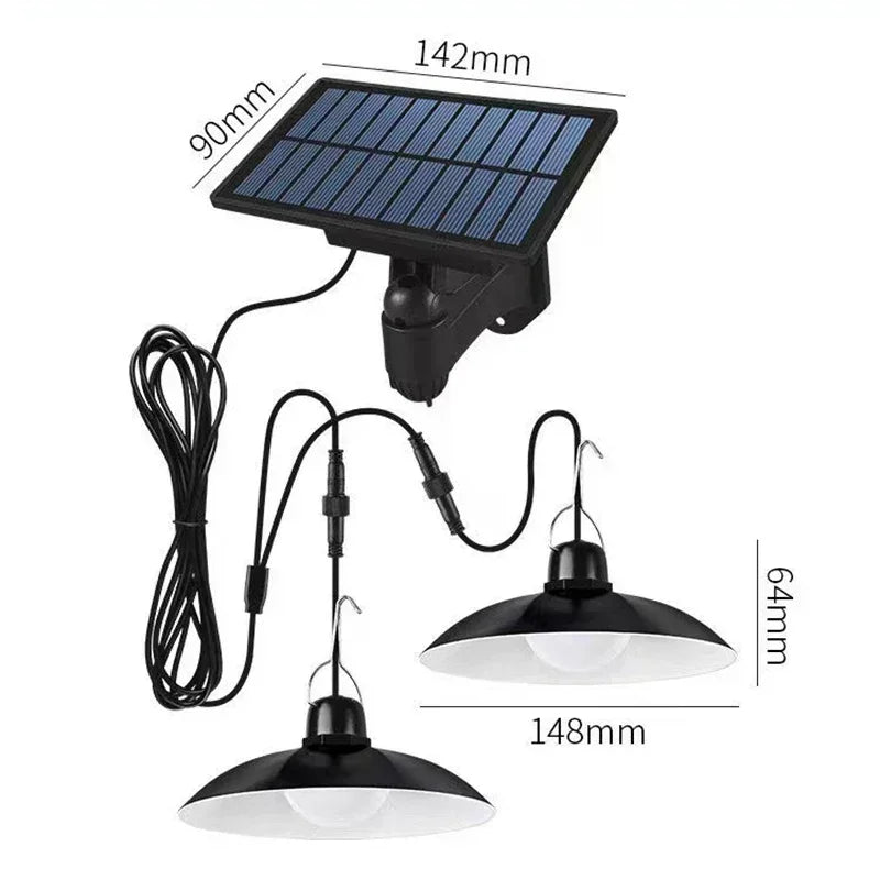 Luminárias Externas com Carregamento Solar - Com ou Sem Controle Remoto