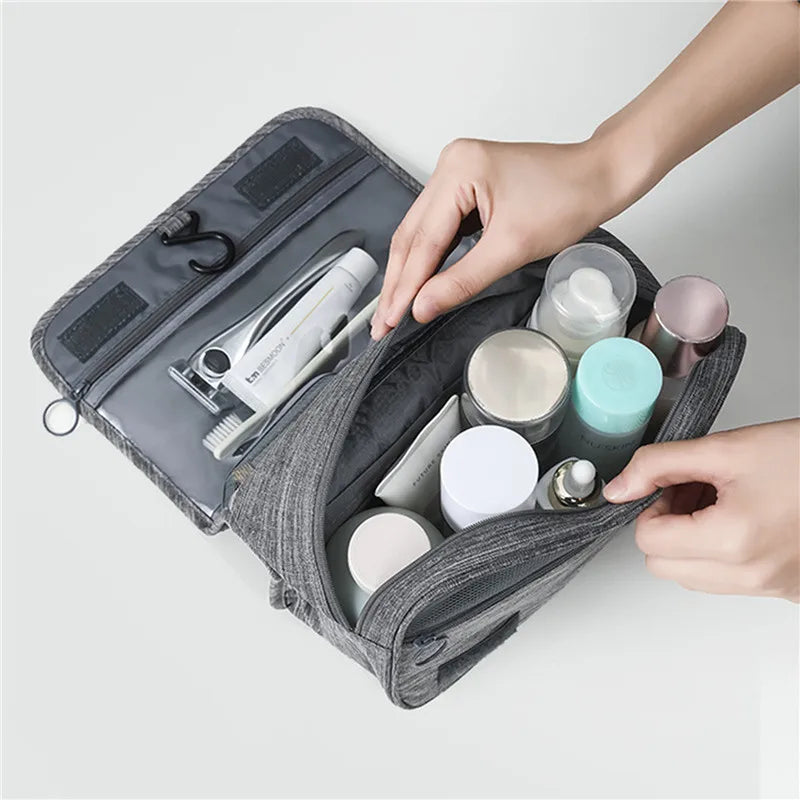 Necessaire Pendurável para Viagem e Banheiro