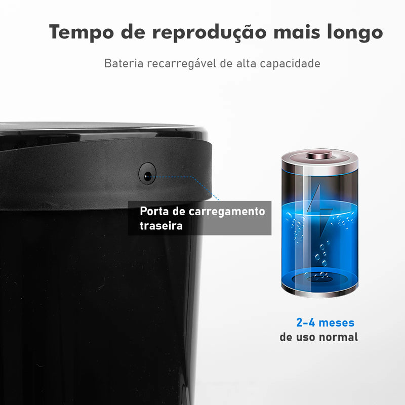 Lixeira Inteligente 12L com Sensor